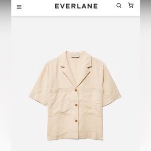 Everlane Linen Workwear Shirt, NWT, Sz Med